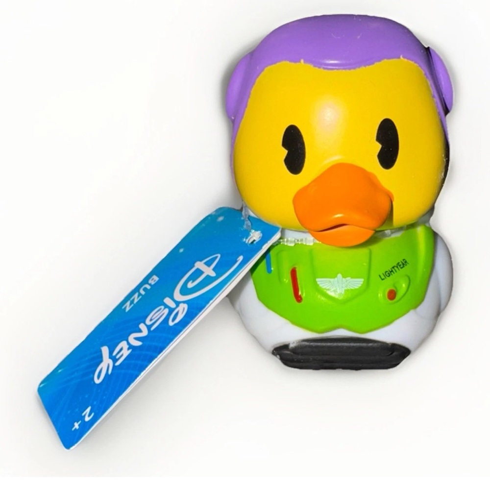 Disney Duckalooz Buzz Lightyear Toy Story 2.5" Rubber Duck Duckie Jeep Novelty